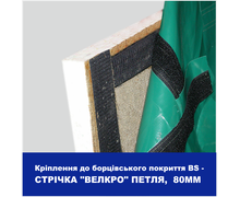 Кріплення до борцівського покриття BS - стрічка 
