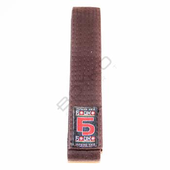 Пасок BS - без вишивки коричневий р.180